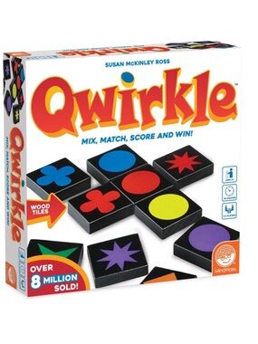 Qwirkle MindWare game Award Winning Game of Logic and Strategy Ages 6 and Up